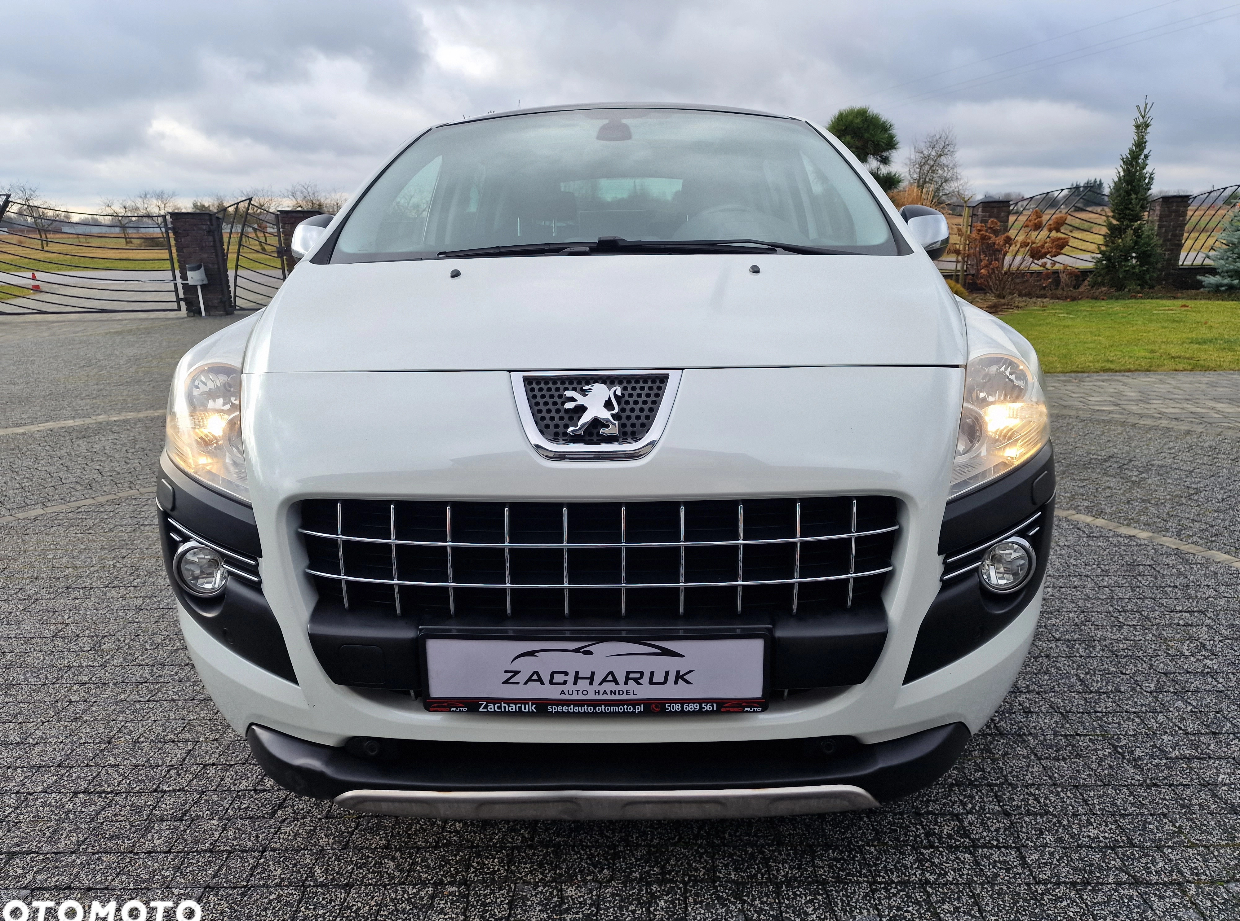 Peugeot 3008 cena 26700 przebieg: 175121, rok produkcji 2010 z Grudziądz małe 407